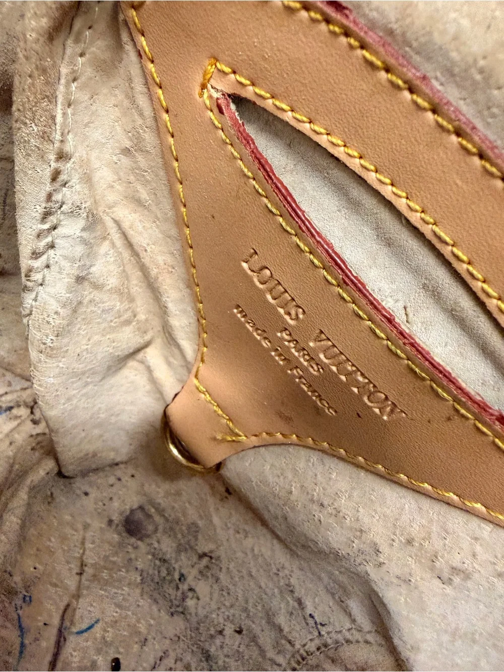 Louis Vuitton Brown Monogram Dome Satchel with Natural Vachetta Trim - Picture 5 of 5